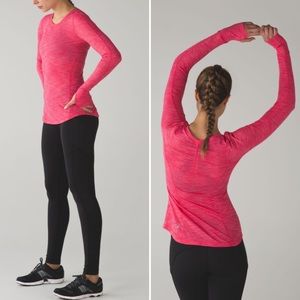 LULULEMON 5 MILE LONG SLEEVE TOP